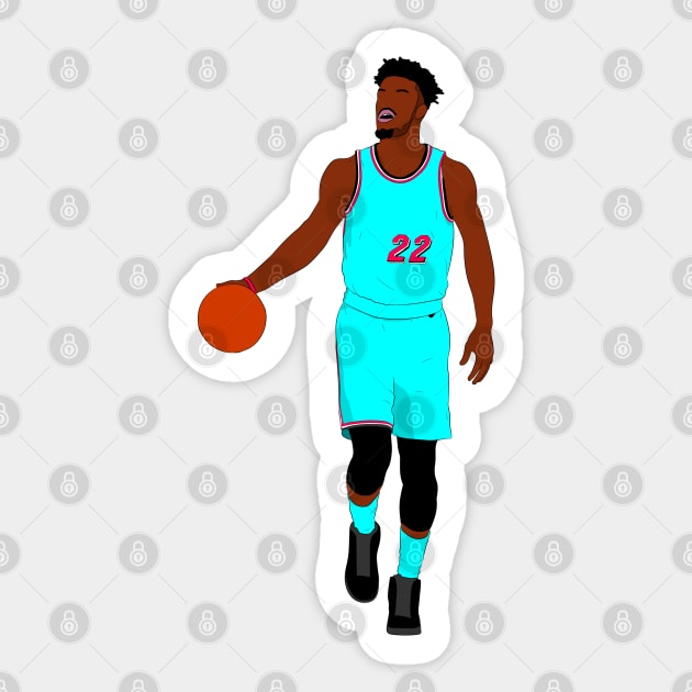 Jimmy Buckets Sticker by SickSticksCo